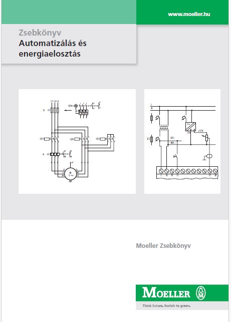 Moeller zsebkönyv borító – Automatizálás és energiaelosztás kézikönyv