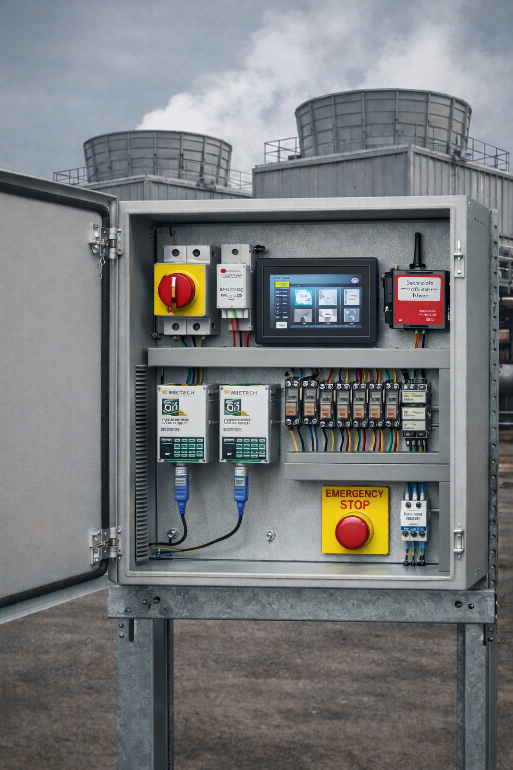 Hűtőtorony vízkezelés – PLCszerviz