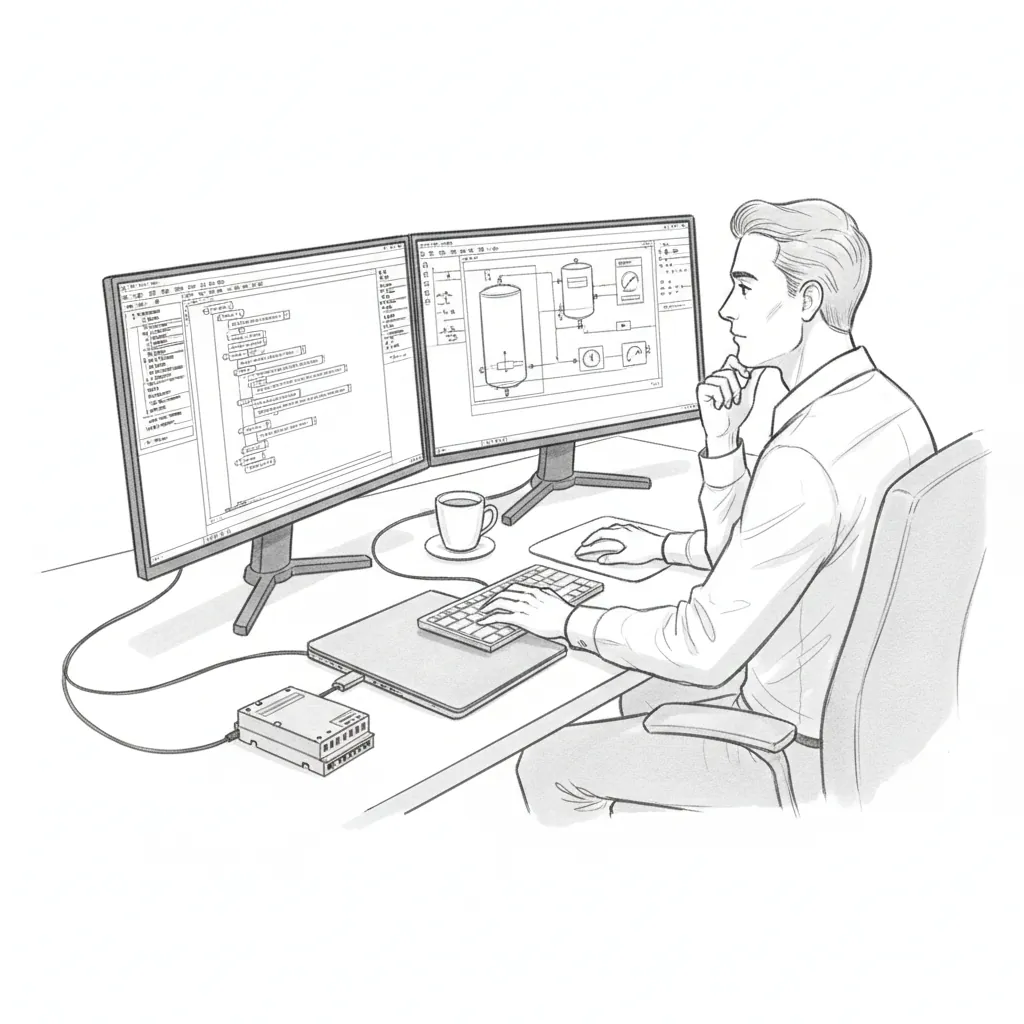 PLC és HMI programozás